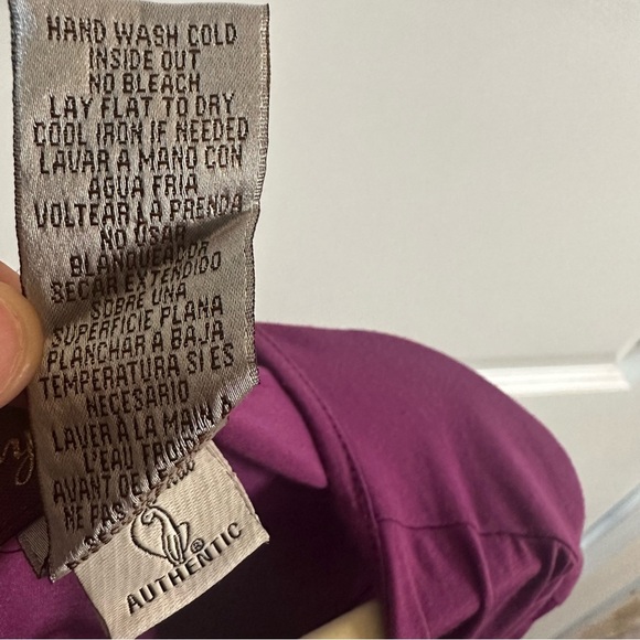 Baby Phat Purple Y2K Embellished Studded Top 1X NWT - Picture 9 of 10